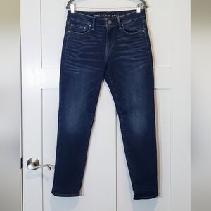 AEO Mens NE(X)T Level Air Flex Original Straight Jeans REAL SIZE 32X28.5…